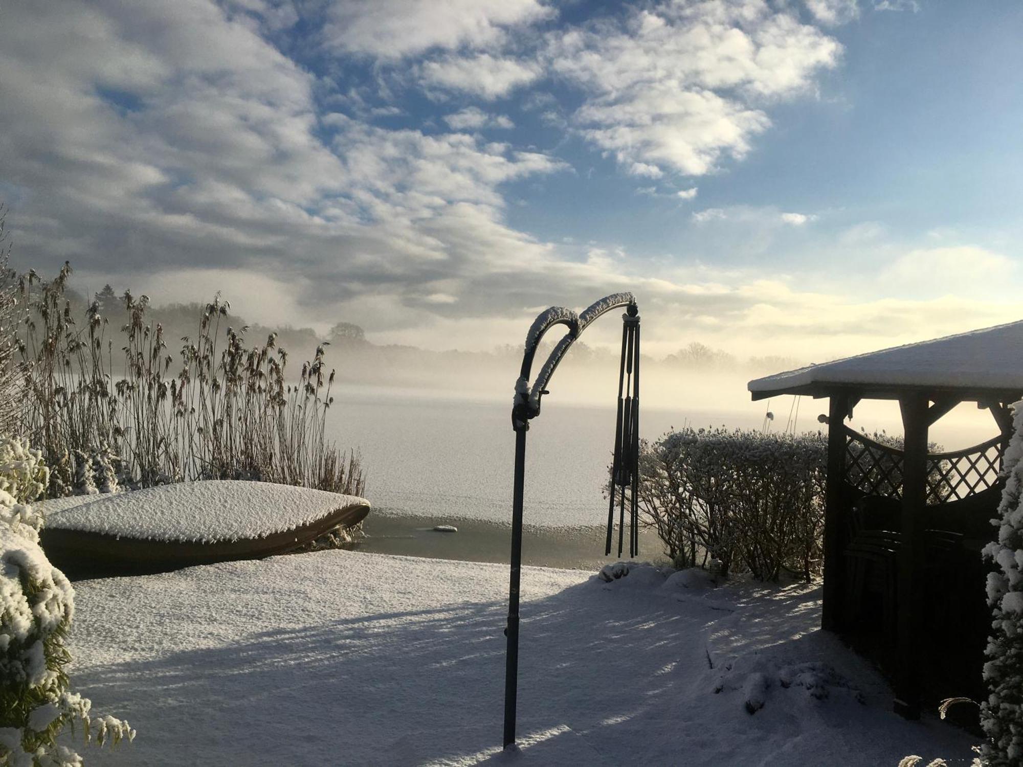 Ferienhaus Seeresidenz Am Muehlensee Godern Esterno foto