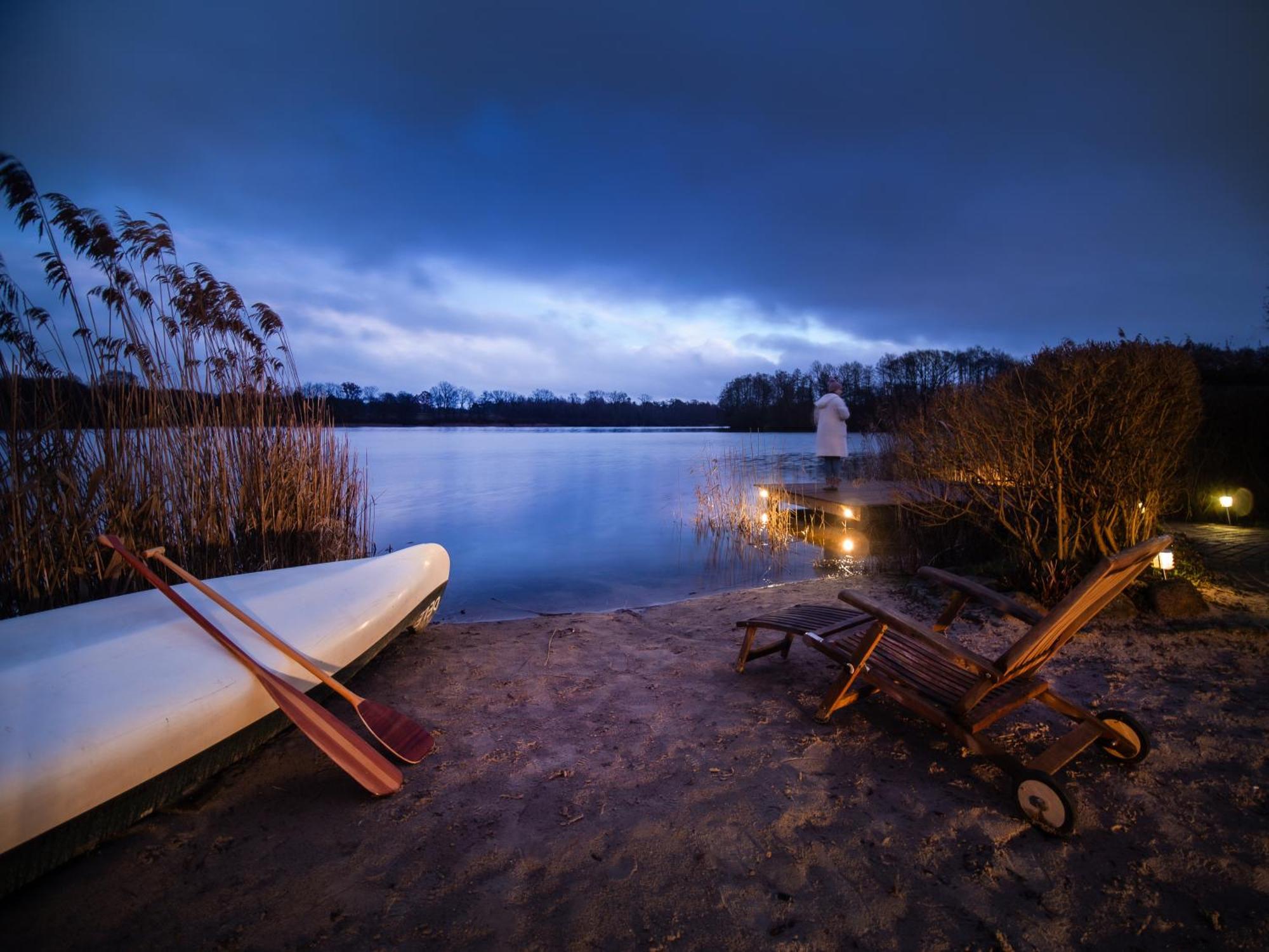 Ferienhaus Seeresidenz Am Muehlensee Godern Esterno foto